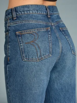 Rouje Denim|Straight-leg Jeans<ABBESSES Jeans DENIM INDIGOORIGINAL