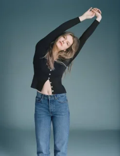 Rouje Denim|Straight-leg Jeans<ABBESSES Jeans DENIM INDIGOORIGINAL
