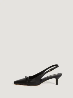 Rouje Shoes<ABELIA Pumps Cuir Noir