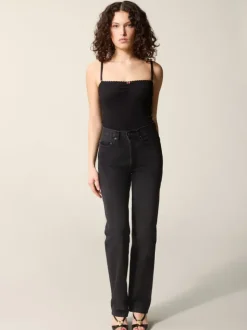 Rouje Tops<ALEXA Tank top Uni Noir
