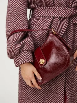 Rouje Bags<ALLURE bag Vernis Bordeaux