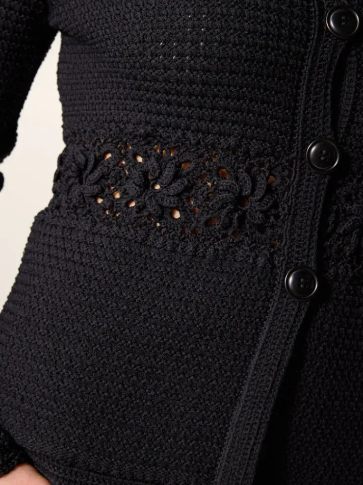 Rouje Knits<ANGELIA cardigan Uni Noir