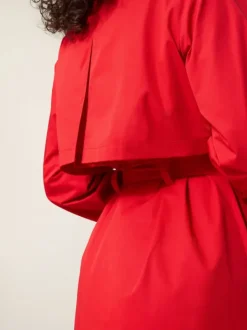 Rouje Jackets & Coats<ARCHIBALD trench coat Uni Rouge