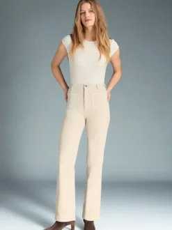 Rouje Denim|Flare Jeans<BELLEVILLE Jeans Uni Crème
