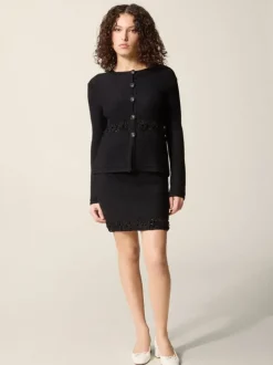 Rouje Skirts<CALYPSO skirt Uni Noir
