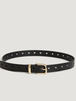 Rouje Belts<COEUR Belt Cuir Noir
