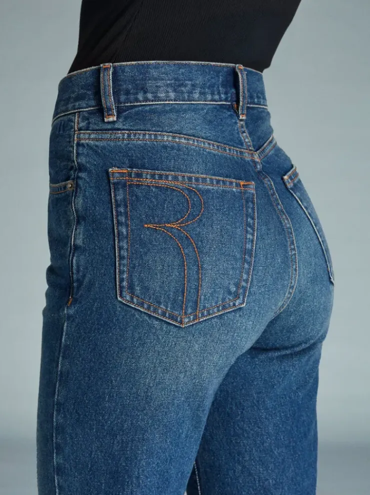 Rouje Denim|Flare Jeans<CONCORDE Jeans UNI INDIGOORIGINAL
