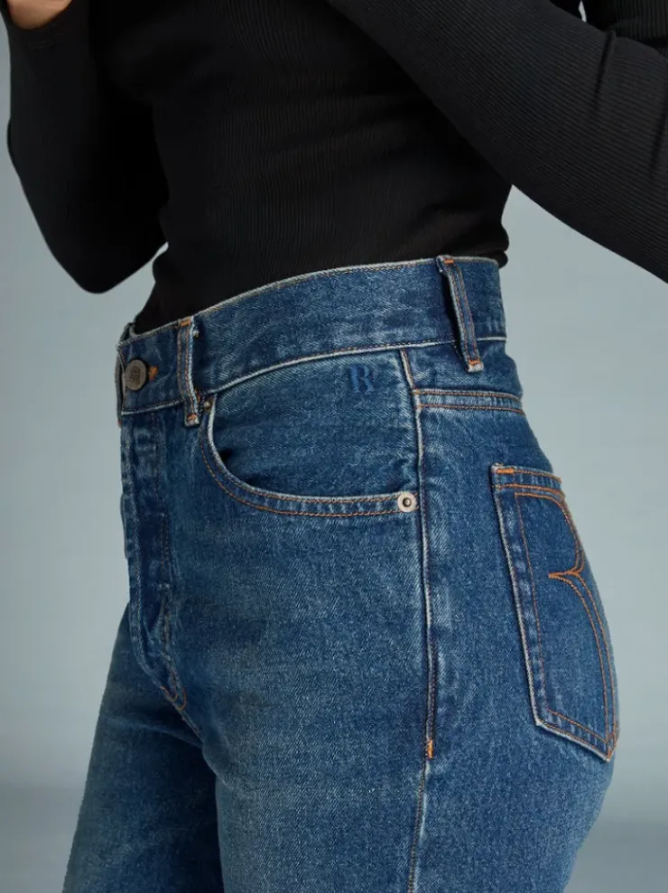 Rouje Denim|Flare Jeans<CONCORDE Jeans UNI INDIGOORIGINAL