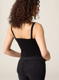 Rouje Tops<DERRY top Uni Noir