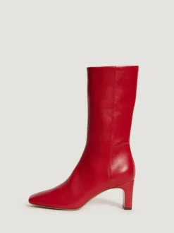 Rouje Shoes<ELSA ankle boots Cuir Rouge
