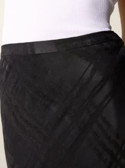 Rouje Skirts<FLORINE skirt Black Jacquard