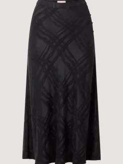 Rouje Skirts<FLORINE skirt Black Jacquard