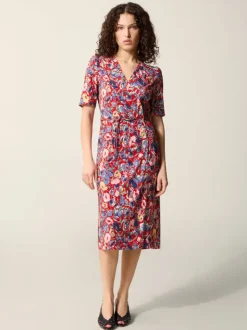 Rouje Dresses<GABIN dress FLORALGARDEN ROUGE