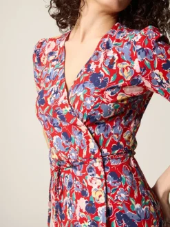 Rouje Dresses<GABIN dress FLORALGARDEN ROUGE