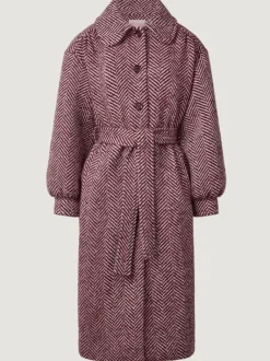 Rouje Jackets & Coats<GERARD coat Chevron Bordeaux