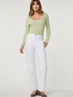 Rouje Tops<GIO T-Shirt Uni Vert
