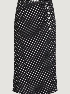 Rouje Skirts<GLORIA Skirt Pois Carmen Noir