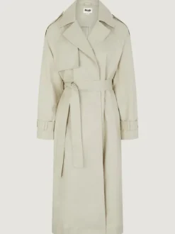 Rouje Jackets & Coats<GWENAELLE Trench GABARDINE FICELLE