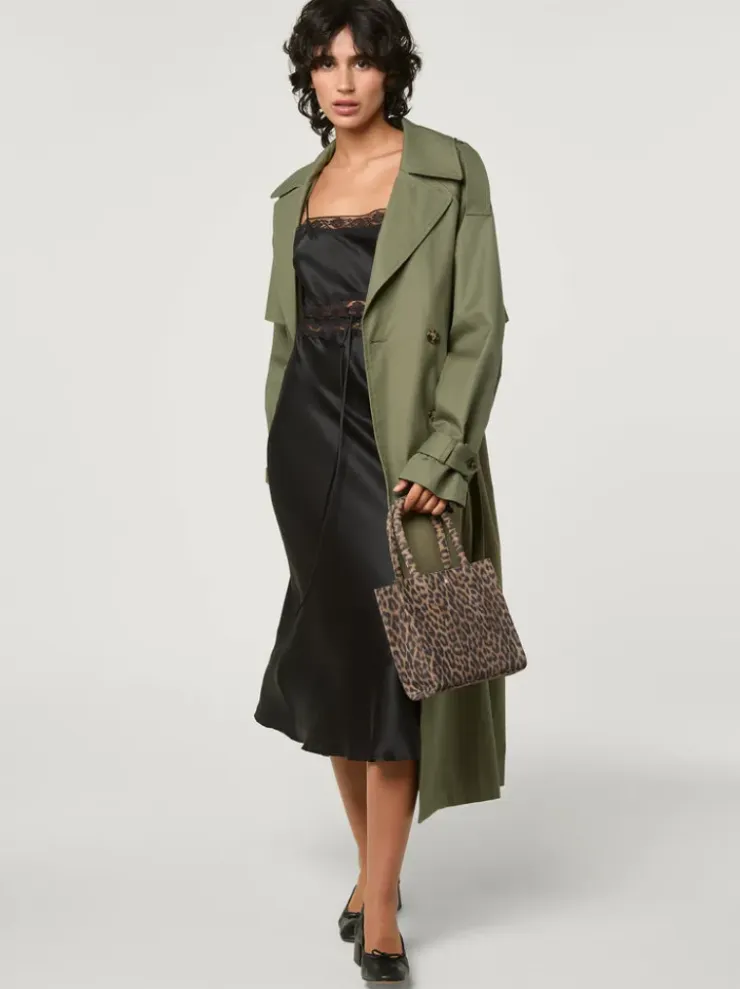 Rouje Jackets & Coats<GWENAELLE trench coat Uni Kaki
