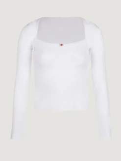 Rouje Tops<IVANKA T-shirt Uni Blanc