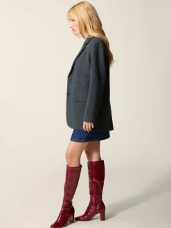 Rouje Jackets & Coats<JACQUES jacket Rayé Bleu