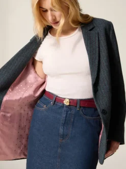 Rouje Jackets & Coats<JACQUES jacket Rayé Bleu