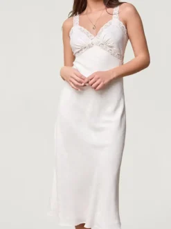 Rouje Dresses<JENNA Dress JAQUARDFLEURS ECRU