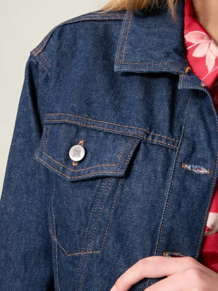 Rouje Jackets & Coats<JOE Jacket DENIM BRUT
