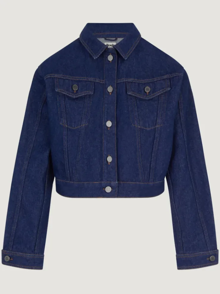 Rouje Jackets & Coats<JOE Jacket DENIM BRUT