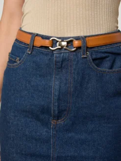 Rouje Belts<LAURE belt Cuir Caramel