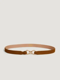 Rouje Belts<LAURE belt Suede Kaki