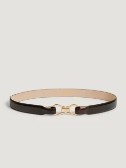 Rouje Belts<LAURE belt Vernis Tortue