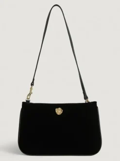 Rouje Bags|Small Leather Goods<LE MINI bag Velours Noir