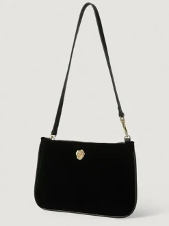 Rouje Bags|Small Leather Goods<LE MINI bag Velours Noir