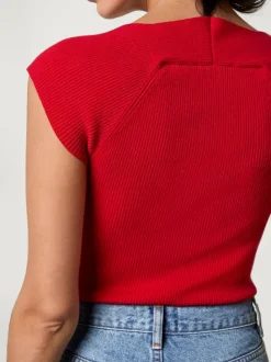 Rouje Tops|Knits<LIDY bodysuit Uni Rouge