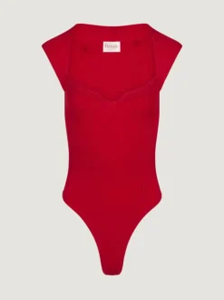 Rouje Tops|Knits<LIDY bodysuit Uni Rouge