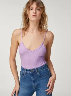 Rouje Tops<LIO top Uni Lilas