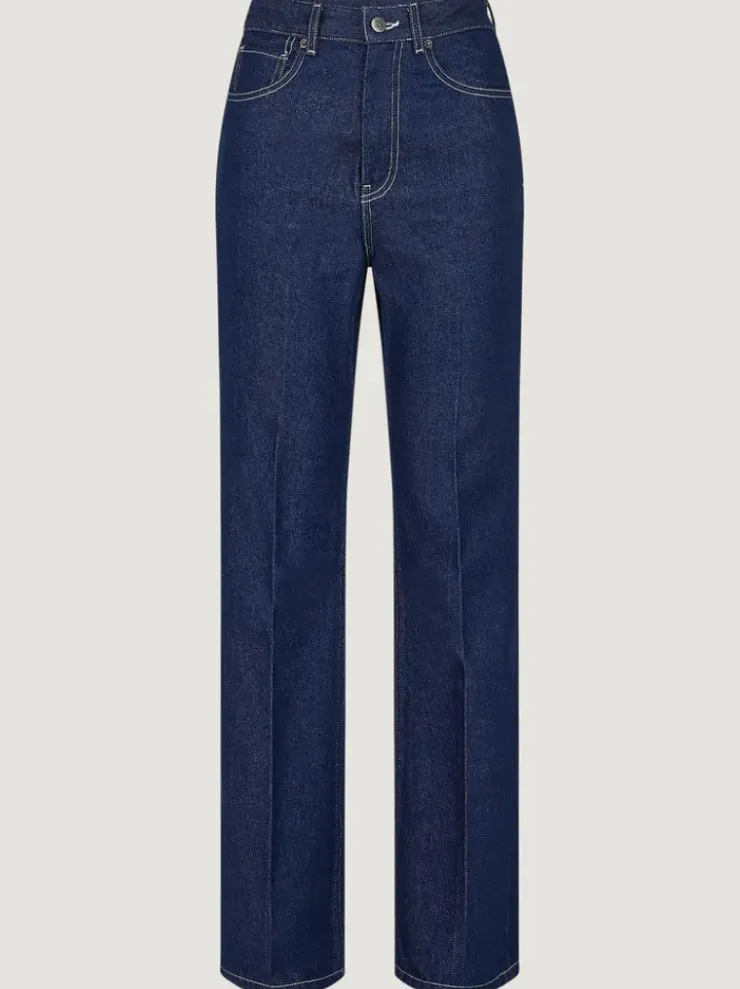 Rouje Denim|Flare Jeans<MADELEINE Jeans Uni indigo rinseUNI INDIGORINSE