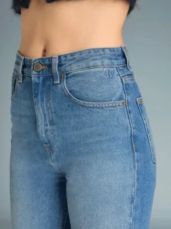 Rouje Denim|Flare Jeans<MADELEINE Jeans Indigo double stoneINDIGODOUBLESTONE