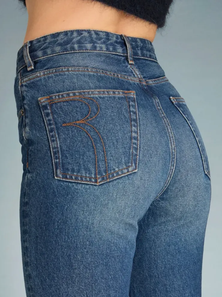 Rouje Denim|Flare Jeans<MADELEINE Jeans Indigo originalINDIGOORIGINAL