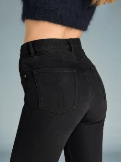 Rouje Denim|Flare Jeans<MADELEINE Jeans Unis black stone simpleUNI NOIRSTONESIMPLE