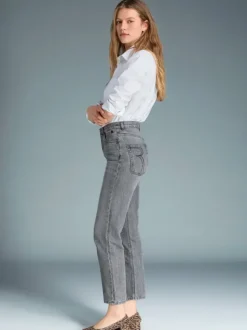 Rouje Denim|Straight-leg Jeans<MARAIS Jeans Black vintage washNOIRVINTAGEWASH
