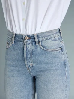 Rouje Denim|Straight-leg Jeans<MARAIS Jeans Indigo vintage washINDIGOVINTAGEWASH
