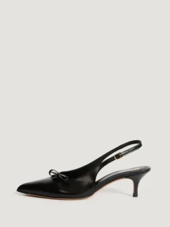 Rouje Shoes<MILANESE pumps GLACE NOIR