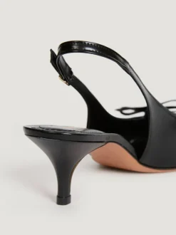 Rouje Shoes<MILANESE pumps GLACE NOIR