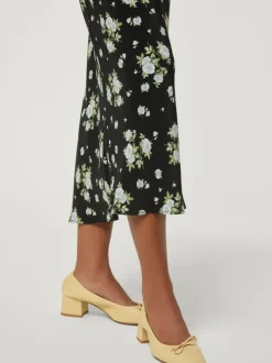 Rouje Shoes<NICOISE Pumps CUIR SABLE