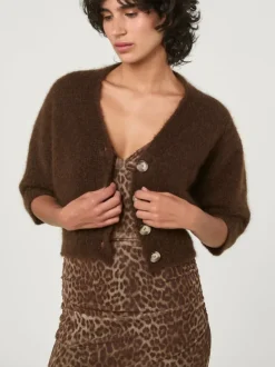 Rouje Knits<NONO cardigan Uni Marron