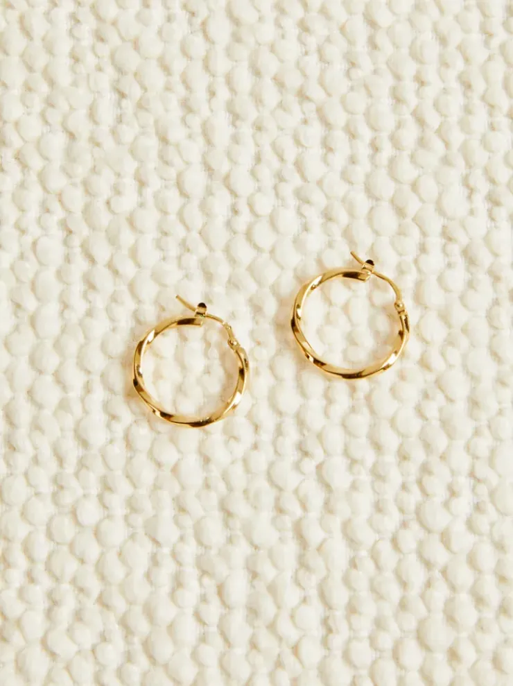 Rouje Jewelry<ORNELLA earrings Uni Doré Vieilli