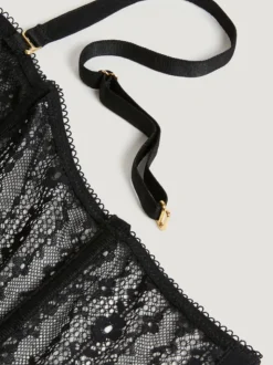 Rouje Lingerie<PACO top DENTELLE NOIR