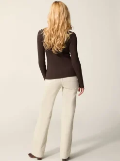 Rouje Tops|Knits<PENELOPE cardigan Uni Marron